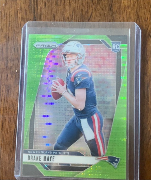 2024 Panini Prizm #329 Drake Maye — front