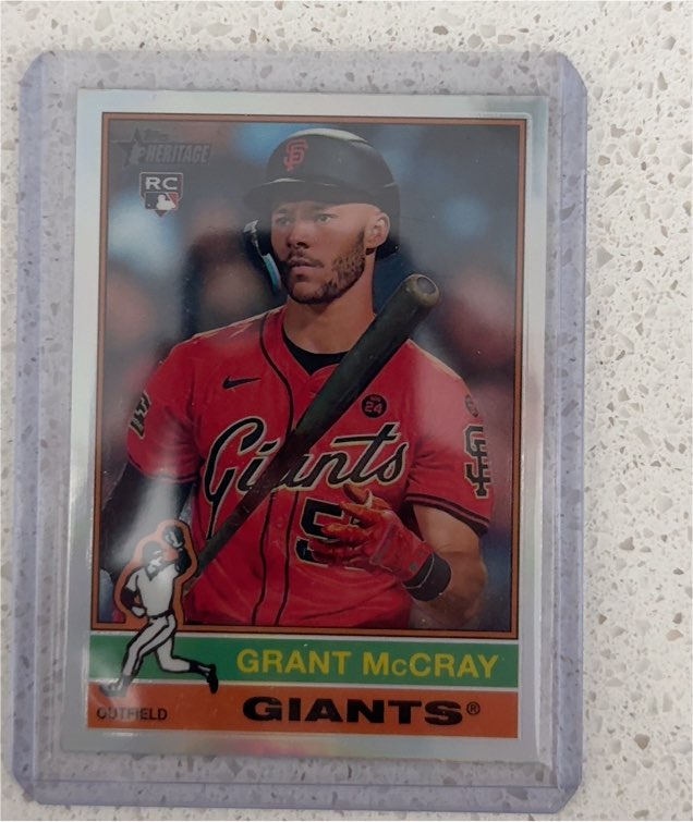 2025 Topps Heritage #53 Grant McCray — front