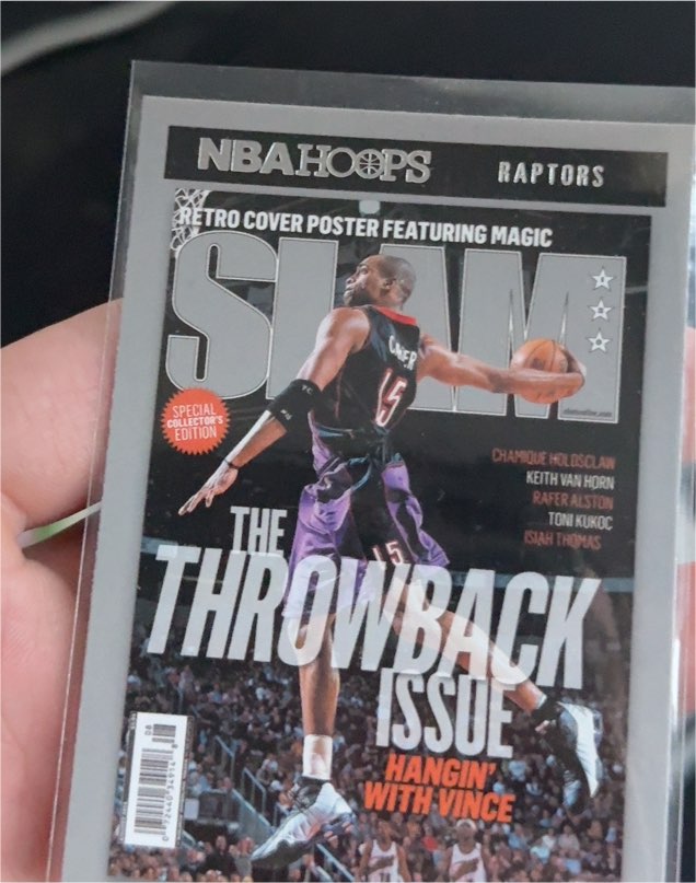 2020-21 Panini NBA Hoops Slam #14 Vince Carter — front