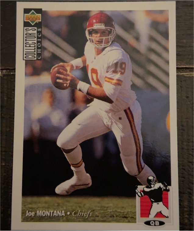 1994 Upper Deck Collector's Choice #70 Joe Montana — front