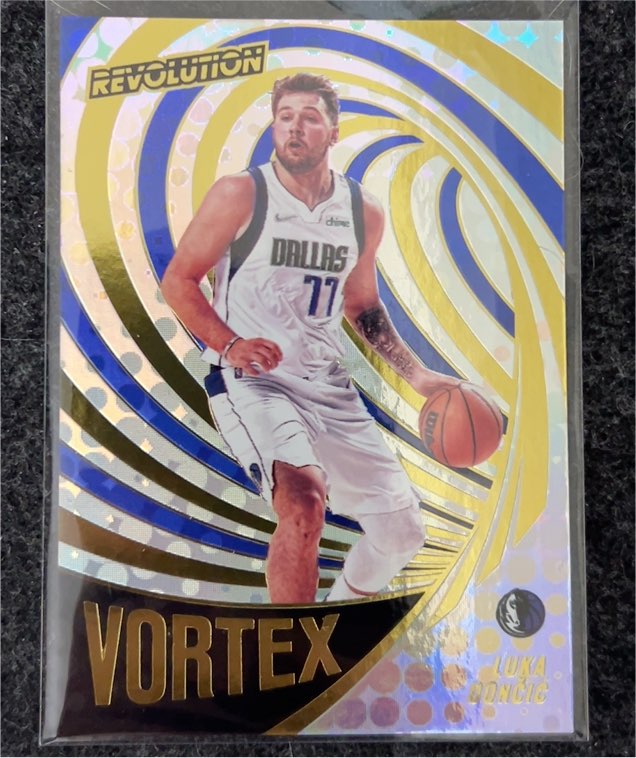 2021-22 Panini Revolution Vortex #24 Luka Doncic — front