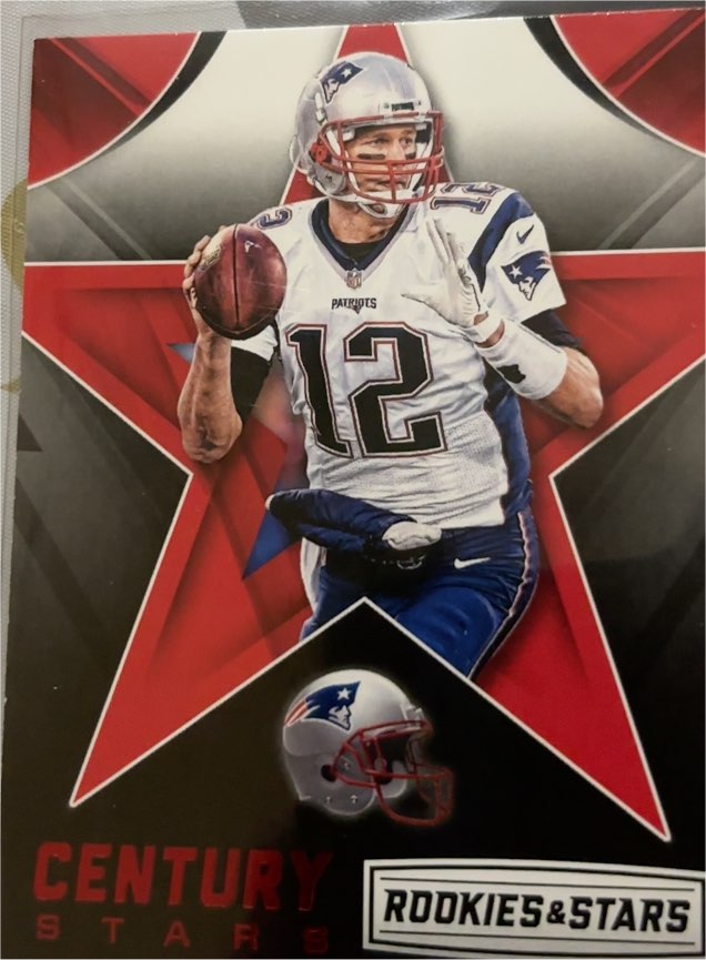 2016 Panini Rookies and Stars Century Stars #8 Tom Brady — front