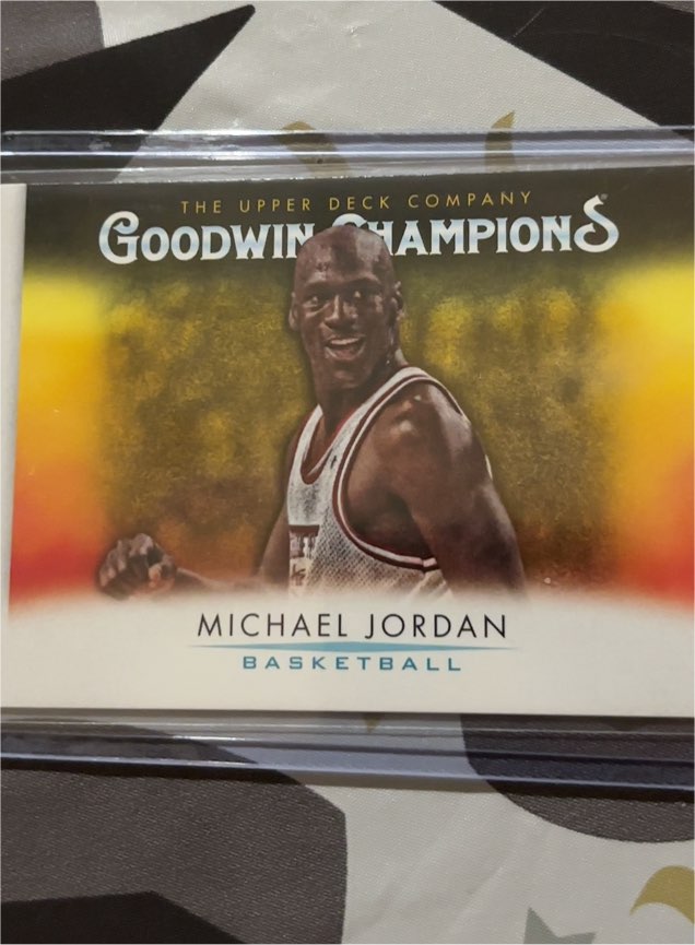 2021 Upper Deck Goodwin Champions #61 Michael Jordan — front