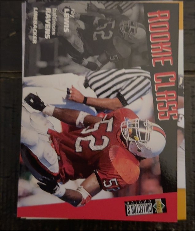 1996 Upper Deck Collector's Choice #20 Ray Lewis — front