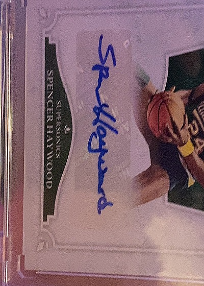 2022-23 Panini Chronicles Prestige #OSA-SFH Spencer Haywood — front