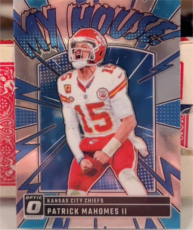 2024 Panini Donruss Optic #1 Patrick Mahomes II My House — front
