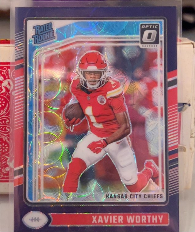 2024 Donruss Optic #300 Xavier Worthy — front