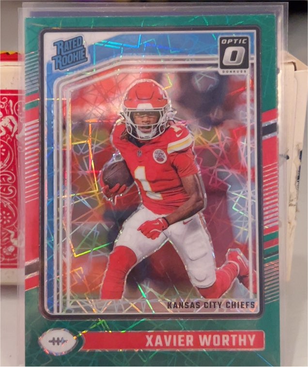 2024 Donruss Optic #300 Xavier Worthy — front