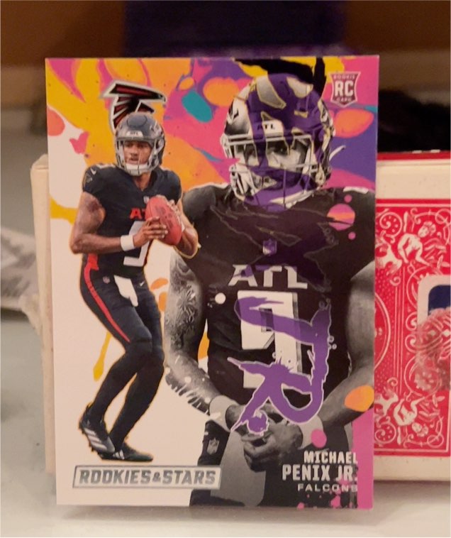 2024 Panini Rookies & Stars Rookie Exclusive #RE-MPJ Michael Penix Jr. — front