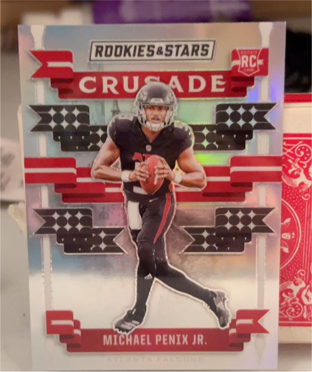2024 Panini Rookies & Stars Crusade #C-MPJ Michael Penix Jr. — front
