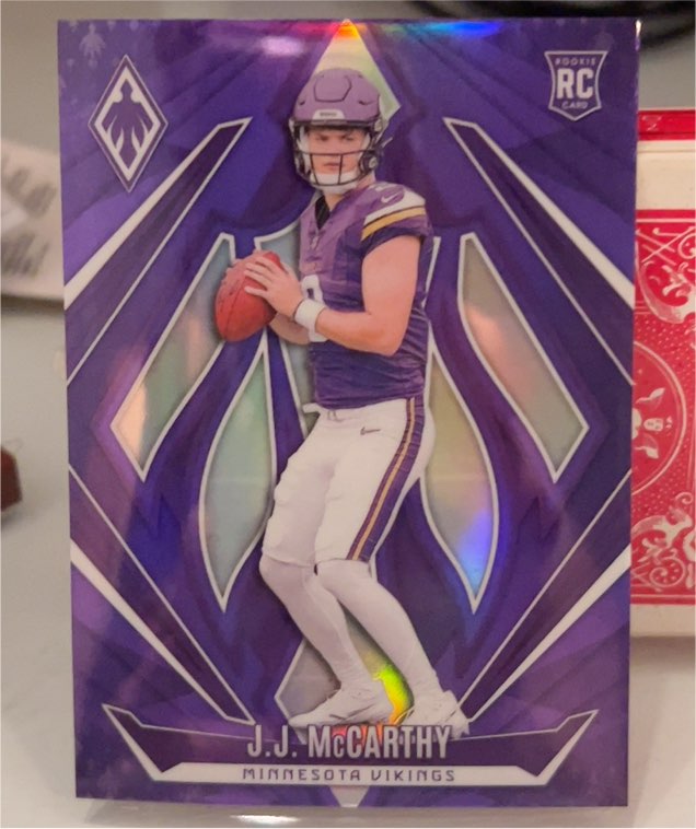 2024 Panini Phoenix #185 J.J. McCarthy — front