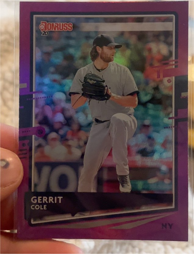 2020 Donruss #115 Gerrit Cole — front