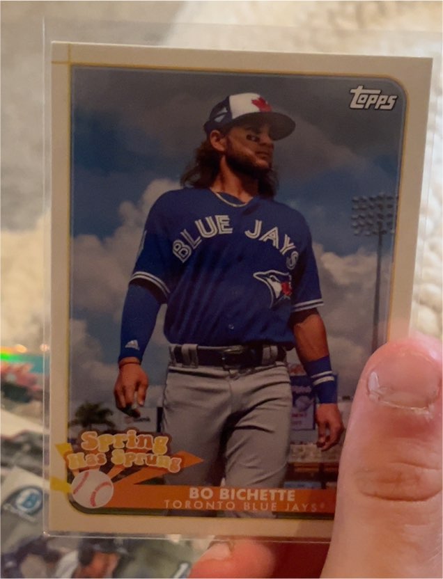 2020 Topps Opening Day Spring Has Sprung #SHS-24 Bo Bichette — front