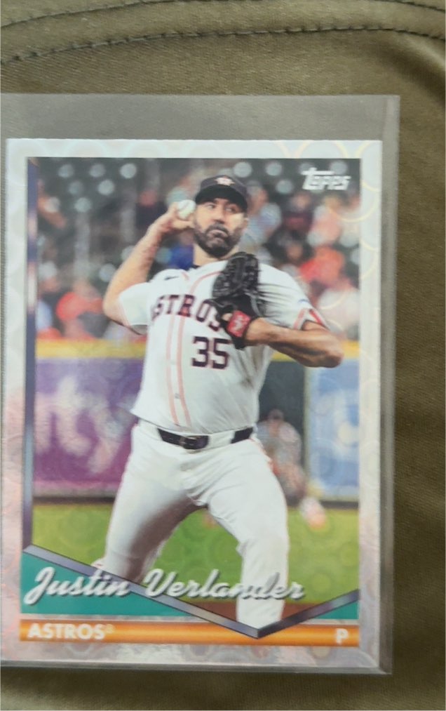 2023 Topps #35 Justin Verlander — front