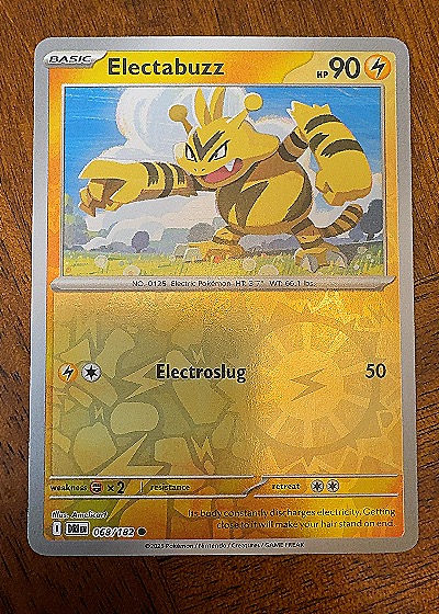 2023 Pokémon Scarlet & Violet Destined Rivals #068 Electabuzz — front