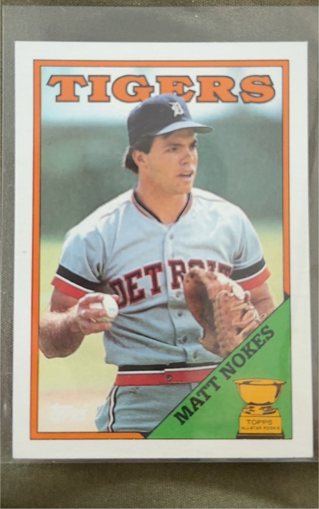 1988 Topps #645 Matt Nokes — front