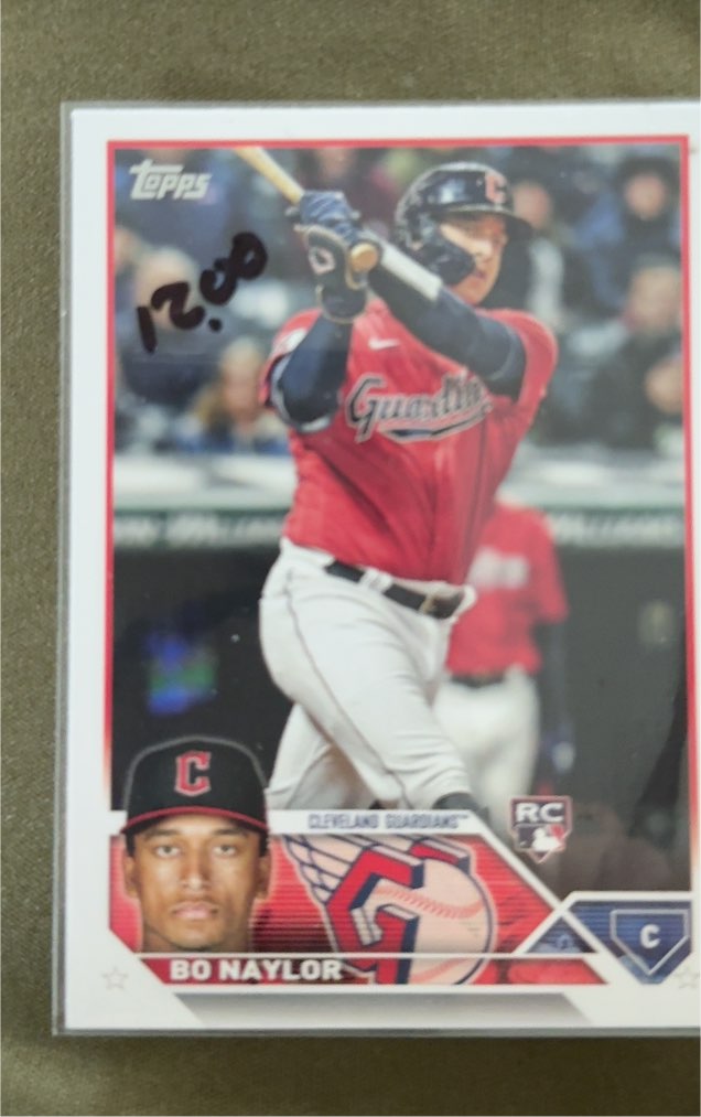 2023 Topps Series 2 #421 Bo Naylor — front