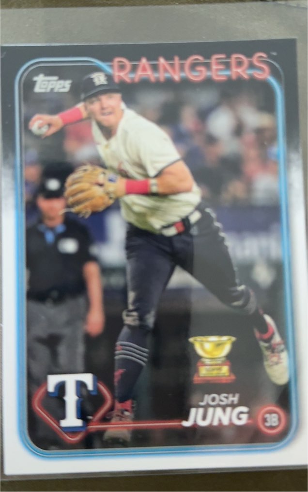 2024 Topps #620 Josh Jung — front