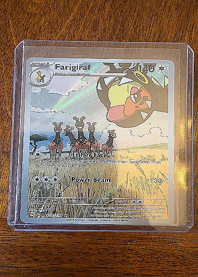2023 Pokémon TCG Paldea Evolved #228/193 Farigiraf — front