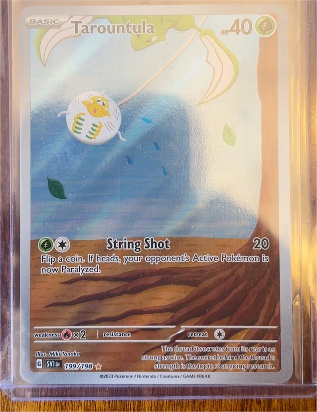2023 Pokémon Scarlet & Violet #199 Tarountula — front