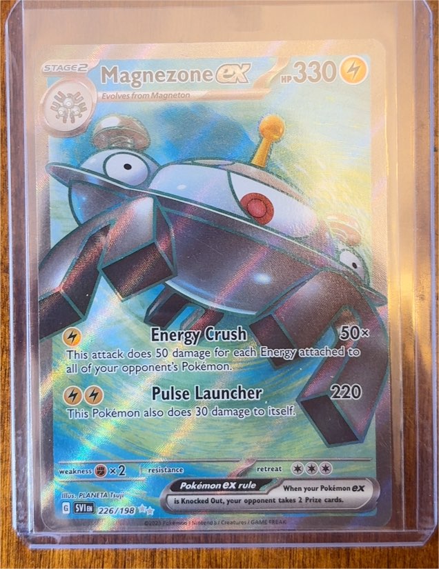 2023 Pokémon Scarlet & Violet #226 Magnezone ex — front