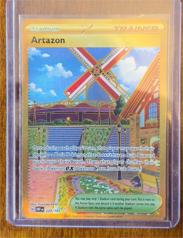 2023 Pokémon SV03: Obsidian Flames #229 Artazon — front