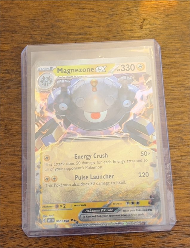 2023 Pokémon Scarlet & Violet #065 Magnezone ex — front