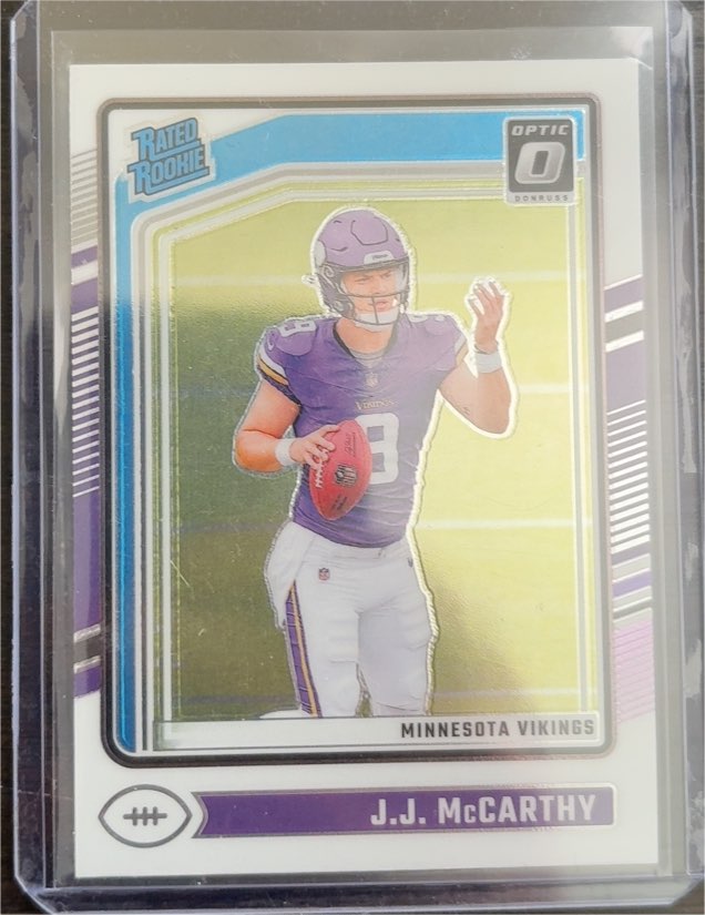 2024 Donruss Optic #235 J.J. McCarthy — front