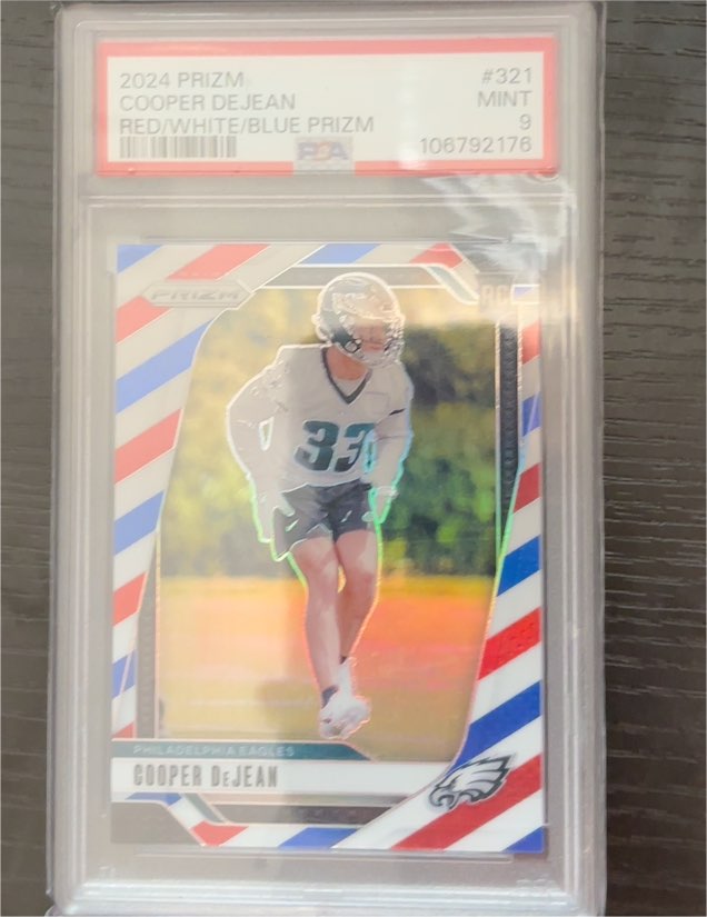 2024 Panini Prizm #321 Cooper DeJean — front