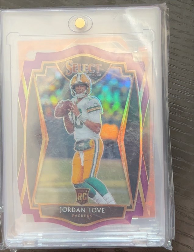 2020 Panini Select Premier Level #147 Jordan Love — front