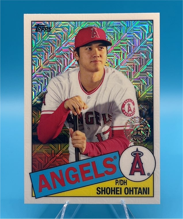 2020 Topps '85 Topps Silver Pack Chrome #85C-2 Shohei Ohtani — front