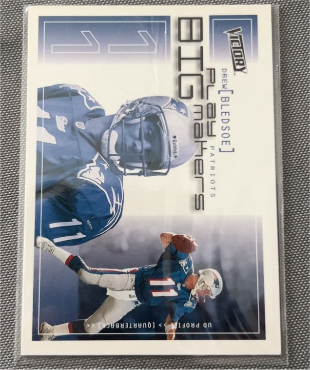 2000 Upper Deck Victory #261 Drew Bledsoe — front