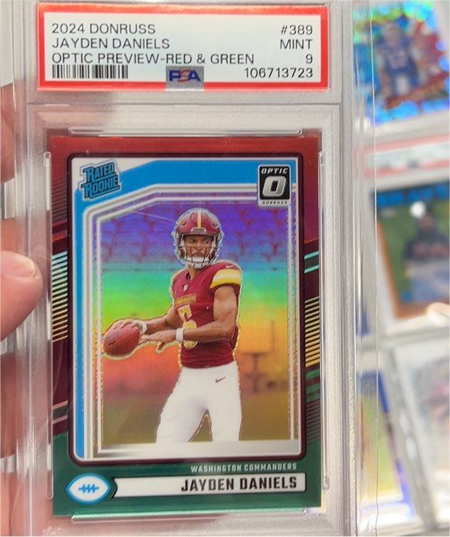 2024 Donruss #389 Jayden Daniels — front