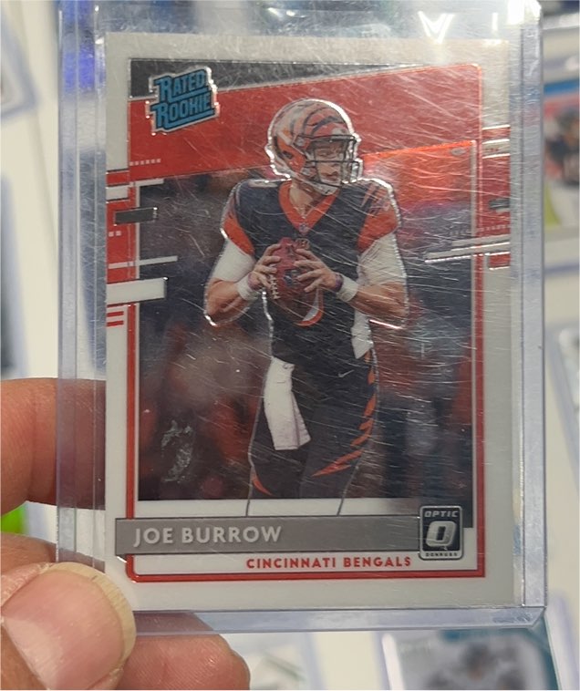 2020 Donruss Optic #151 Joe Burrow Cincinnati Bengals — front