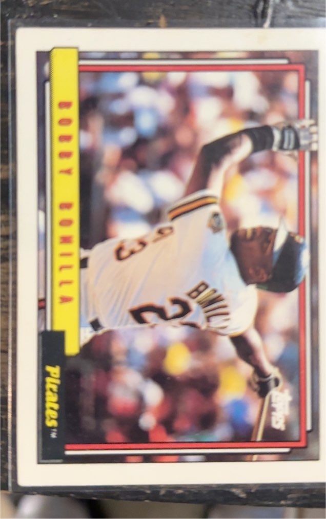 1992 Topps #160 Bobby Bonilla — front