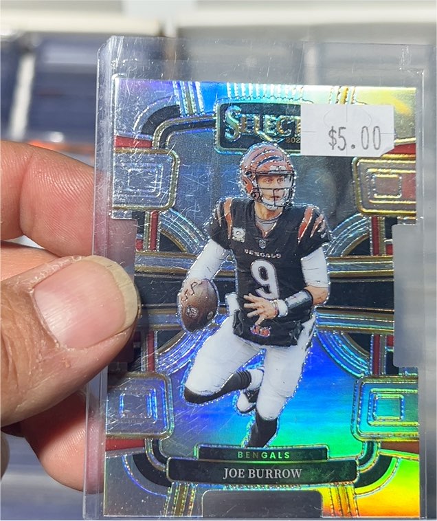 2023 Panini Select #9 Joe Burrow — front