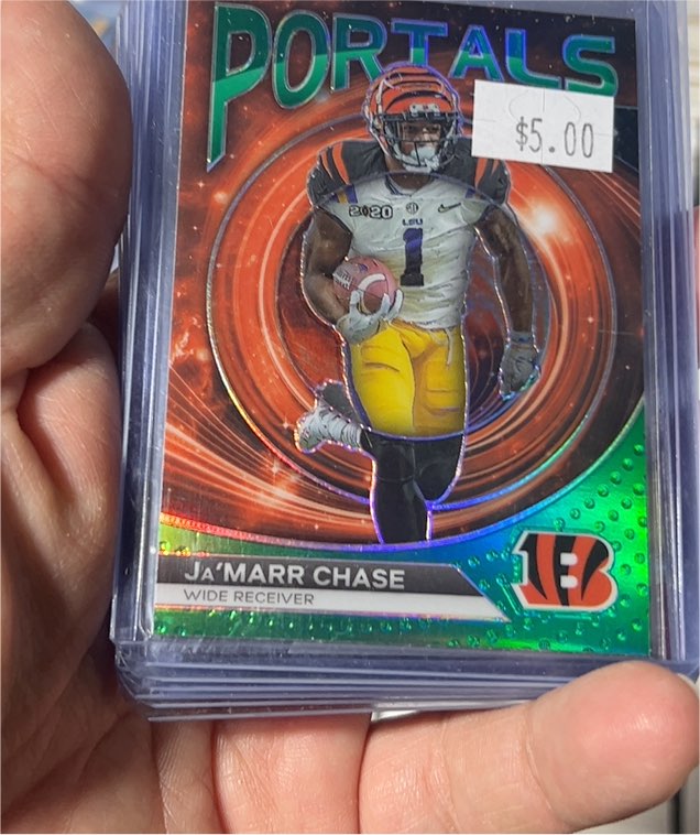 2023 Panini Prizm Portals #PO-6 Ja'Marr Chase — front