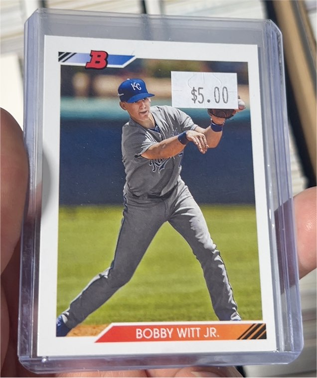 2020 Bowman Heritage - Prospects Bobby Witt Jr. #BHP-25 — front