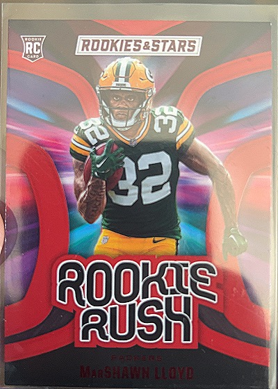 2024 Panini Rookies & Stars #RR-MLD MarShawn Lloyd Rookie Rush — front