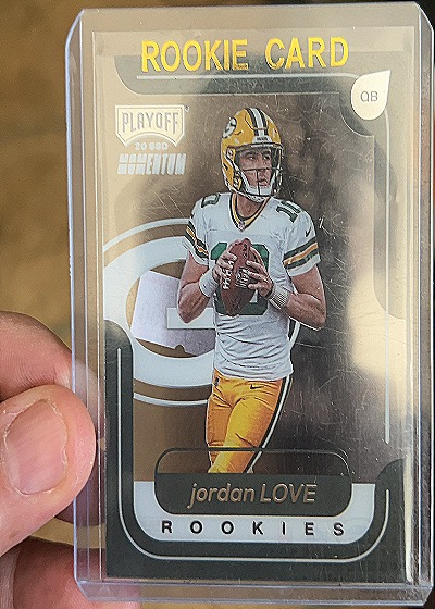 2020 Panini Chronicles Playoff Momentum #M-4 Jordan Love Rookie — front