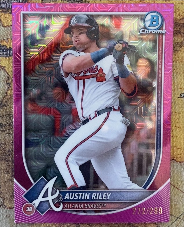 2025 Bowman Chrome #272 Austin Riley — front
