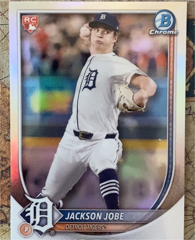 2025 Bowman Chrome #50 Jackson Jobe — front