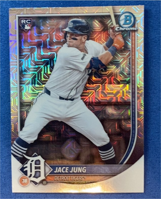 2025 Bowman Chrome #59 Jace Jung — front