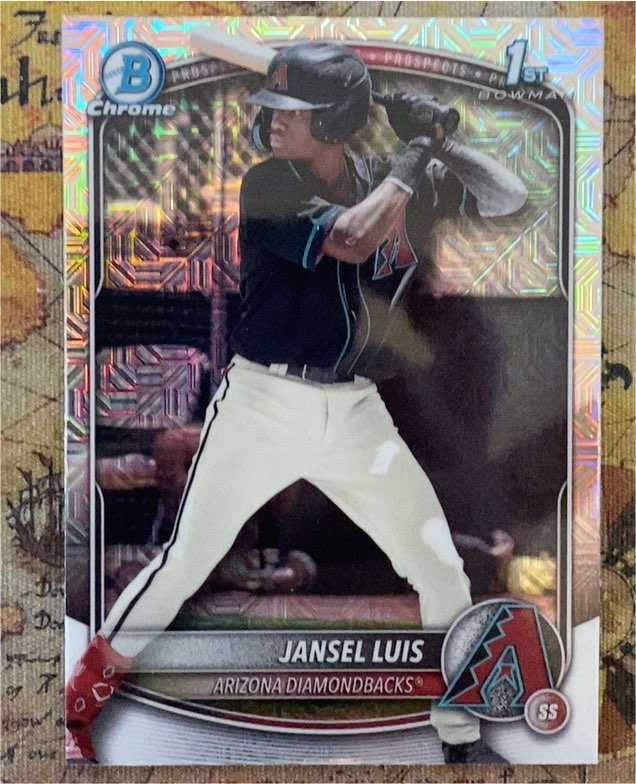 2025 Bowman Chrome #BP-84 Jansel Luis — front