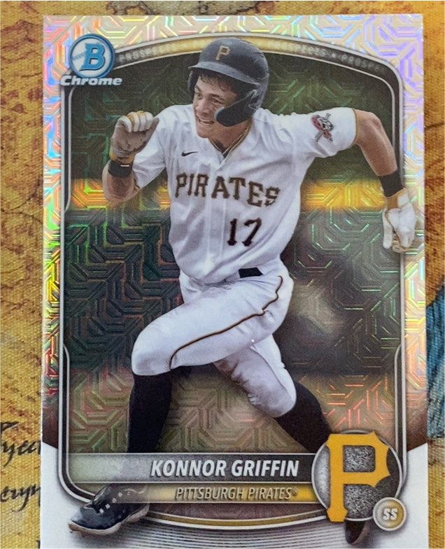 2025 Bowman Chrome #BCP-86 Konnor Griffin — front