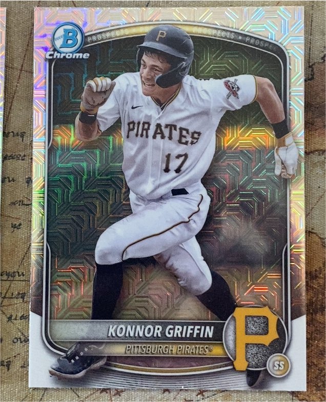 2025 Bowman Chrome #BCP-86 Konnor Griffin — front