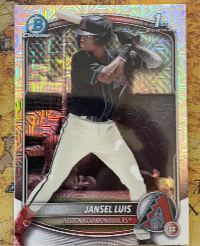 2025 Bowman Chrome #BCP-84 Jansel Luis — front