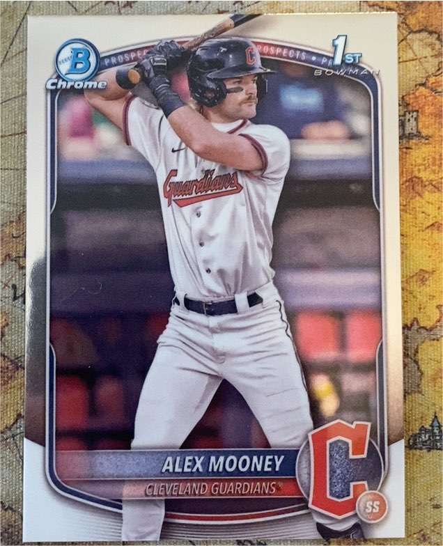 2025 Bowman Chrome #BCP-149 Alex Mooney — front