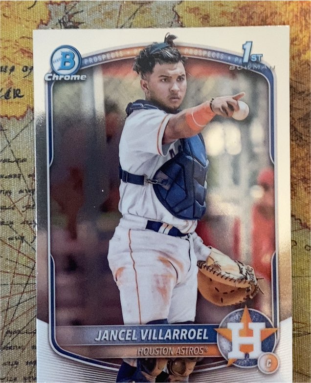 2025 Bowman Chrome Prospects #BCP-26 Jancel Villarroel — front