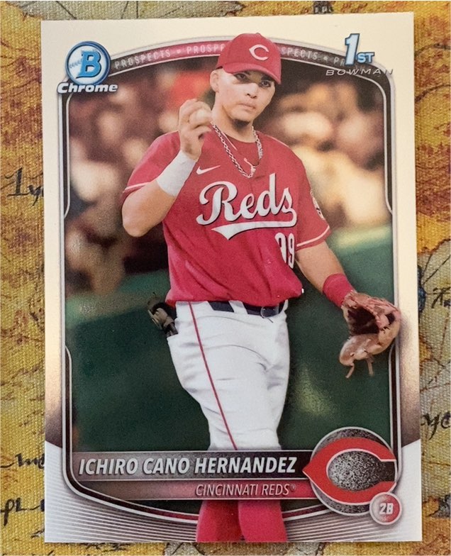2025 Bowman #BCP-18 Ichiro Cano Hernandez — front